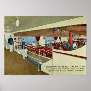 Edgewater Beach Hotel, Chicago  Poster