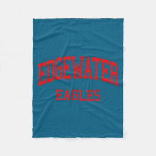 Edgewater High School Hs Orlando Design Fleece Deken