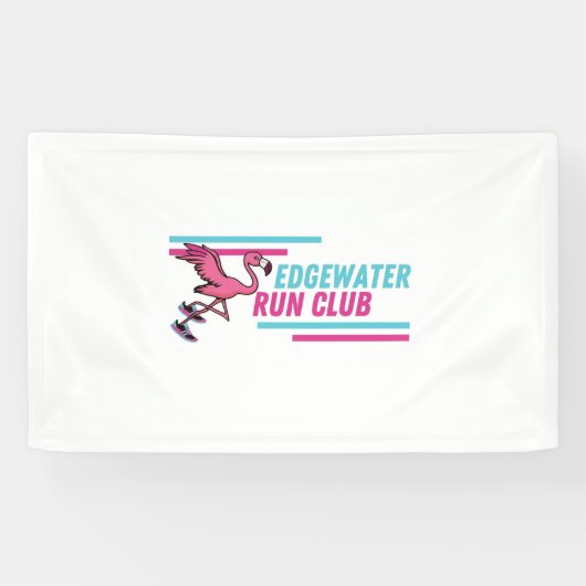 Edgewater Run Club Spandoek (Horizontaal)
