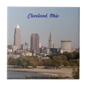 Edgewewater( Cleveland, OH) Decoratief Tile Tegeltje