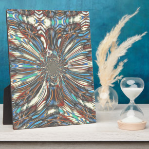 Edgy African Urban Pop Art Abstract optisch ontwer Fotoplaat