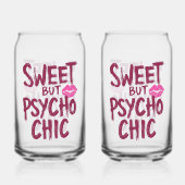 Edgy and Chic Sarcastic Saying Blikvorm Glas (Voorkant)