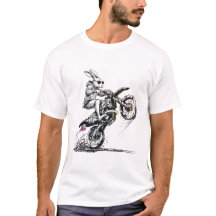 Edgy Biker Bunny Motocross Dirt Bike Pasen
