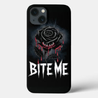 Edgy 'Bite Me' Gothic Roos Design