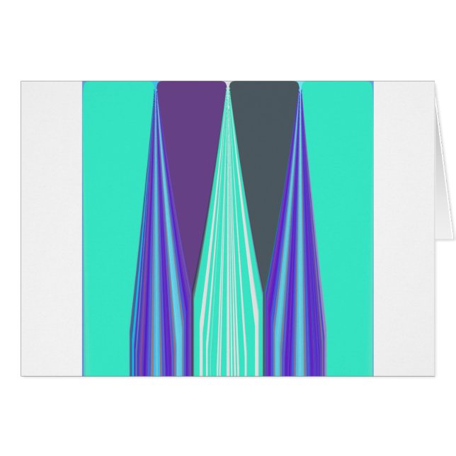 Edgy Blue art (Voorkant Horizontaal)