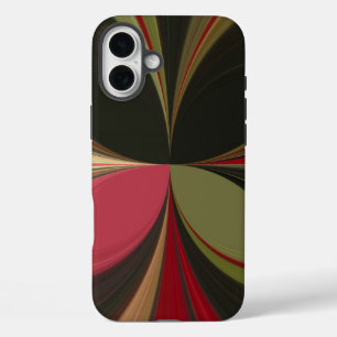 Edgy Earth Kaleidoscoop Art Print iPhone 16 Plus Hoesje
