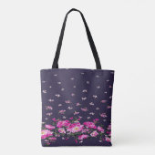 Edgy Elegance met het Floral Black Tas (Achterkant)