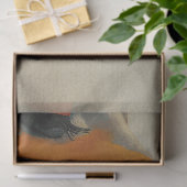 Edgy Seventies Vrouw Decoupage Tissuepapier (Geschenk)