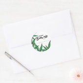 Edibles label Groene Brownie (Envelop)