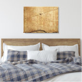 Edict van keizer Diocletian Canvas Afdruk (Insitu (Slaapkamer))