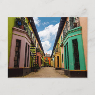 Edificios coloridos históricos briefkaart
