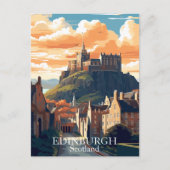 Edimbourg, Scotland Carte postale - Edinburgh Cast (Devant)