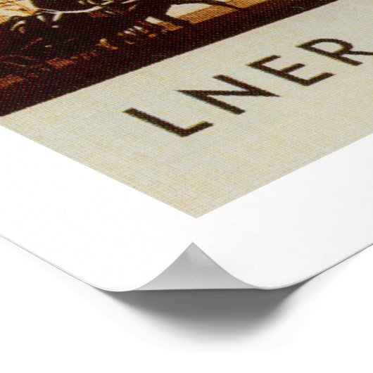 Edimbourg via LNER Rail Poster (Coin)