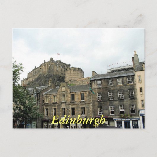 Edinburgh briefkaart (Voorkant)