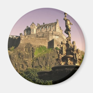 Edinburgh Castle bij Sunset Magneet
