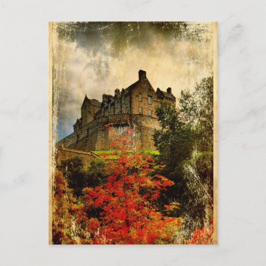 Edinburgh Castle Briefkaart (Voorkant)