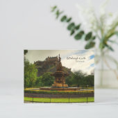 Edinburgh Castle Briefkaart (Staand voorkant)