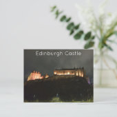 Edinburgh Castle Briefkaart (Staand voorkant)