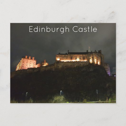 Edinburgh Castle Briefkaart (Voorkant)