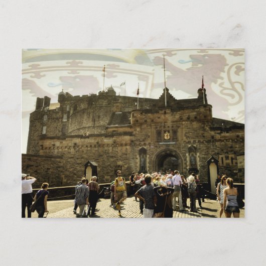 Edinburgh Castle Briefkaart (Voorkant)