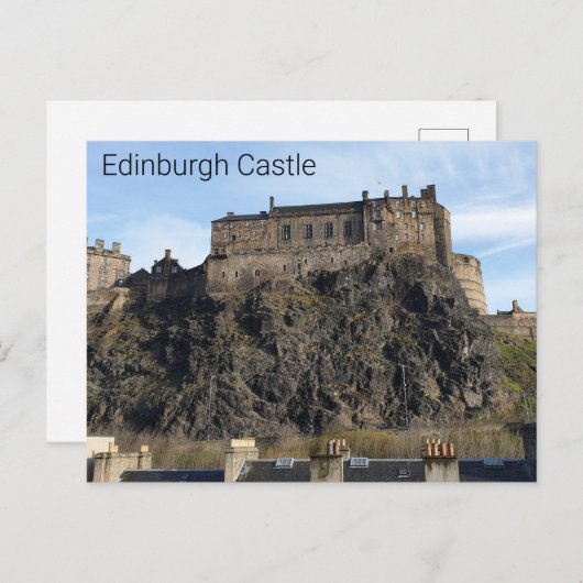 Edinburgh Castle Briefkaart (Voorkant / Achterkant)
