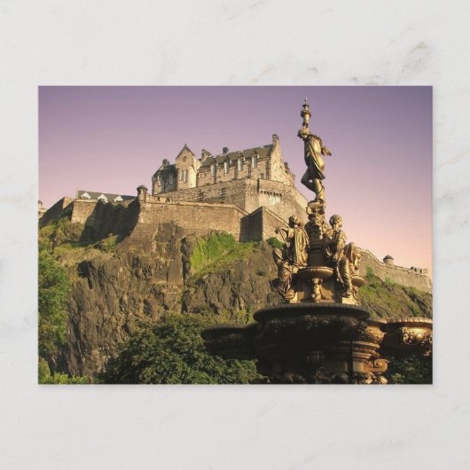 Edinburgh Castle Briefkaart (Voorkant)