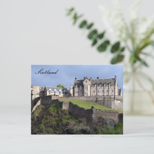 edinburgh castle briefkaart (Staand voorkant)