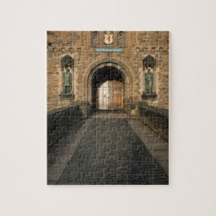Edinburgh Castle entrance, Edinburgh, Schotland Legpuzzel
