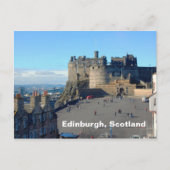 Edinburgh Castle Esplanade, Edinburgh, Schotland Briefkaart (Voorkant)