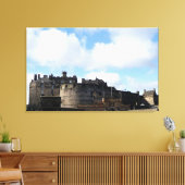 Edinburgh Castle in Schotland Canvas Afdruk (Insitu (Woonkamer))