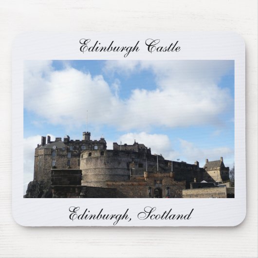 Edinburgh Castle in Schotland Muismat (Voorkant)
