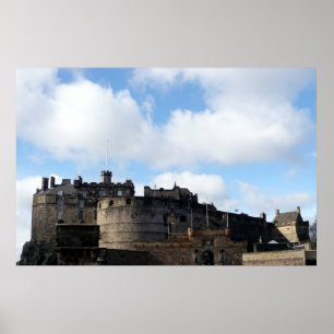 Edinburgh Castle in Schotland Poster