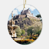 Edinburgh Castle Keramisch Ornament (Links)