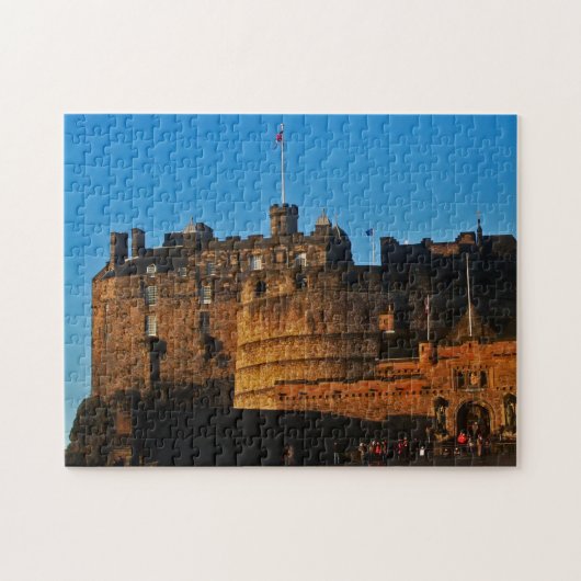 Edinburgh Castle Legpuzzel (Horizontaal)