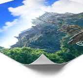 Edinburgh Castle past Product aan Poster (Hoek)