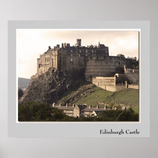 Edinburgh Castle Poster (Voorkant)