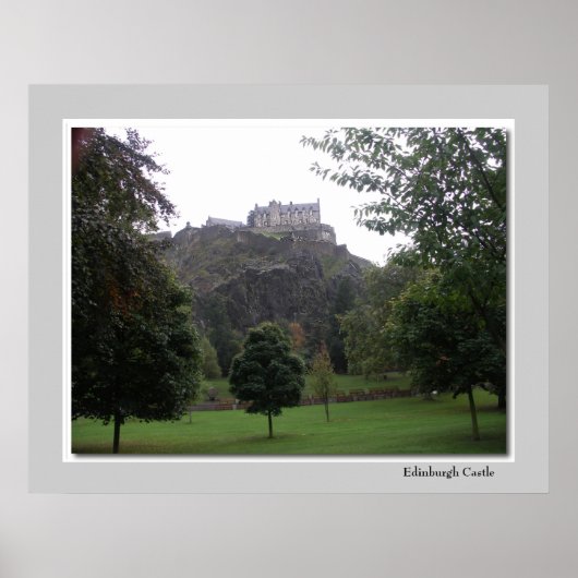 Edinburgh Castle Poster (Voorkant)