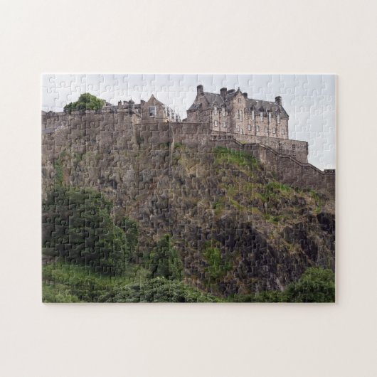 edinburgh castle rock legpuzzel (Horizontaal)