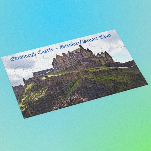 Edinburgh Castle Royal Stewart/Stuart Legpuzzel