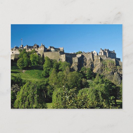 Edinburgh Castle, Schotland Briefkaart (Voorkant)