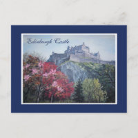 Edinburgh Castle Schotland schilderij van Pola.B.A