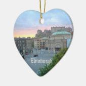 Edinburgh Castle Scotland Keramisch Ornament (Links)