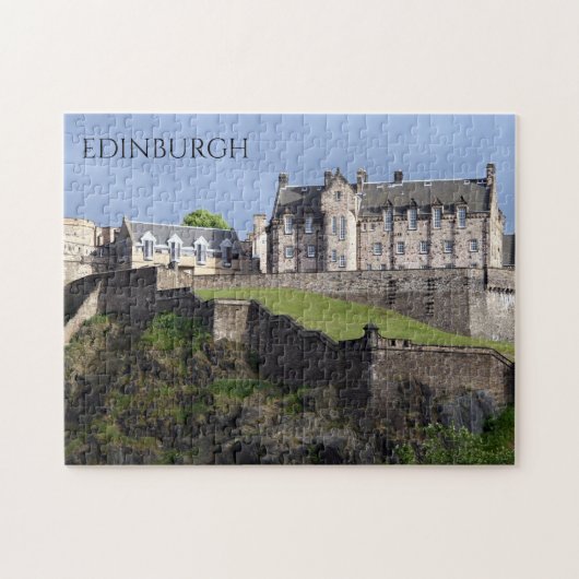 edinburgh castle scotland legpuzzel (Horizontaal)