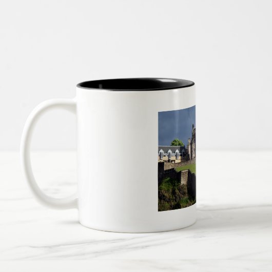 edinburgh castle tweekleurige koffiemok (Links)