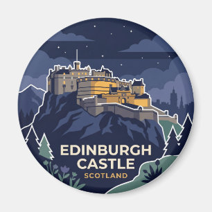 Edinburgh Castle Verenigd Koninkrijk Magneet