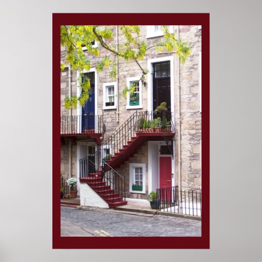 Edinburgh-deur Poster (Voorkant)