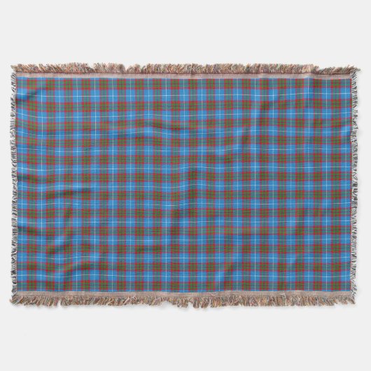 Edinburgh District Pattern Heritage Fleece Deken (Voorkant)