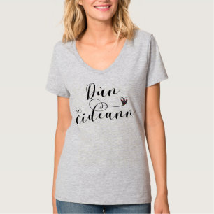 Edinburgh Flag Heart, Dùn Èideann T-Shirt