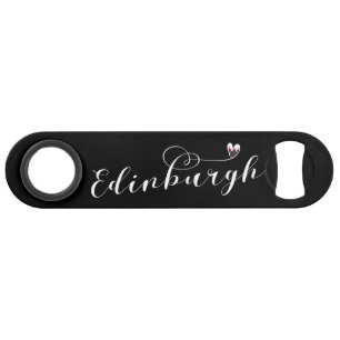 Edinburgh Flag Heart, Edinburgher Speed Flessenopener