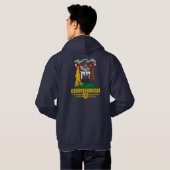 Edinburgh Hoodie (Achterkant volledig)